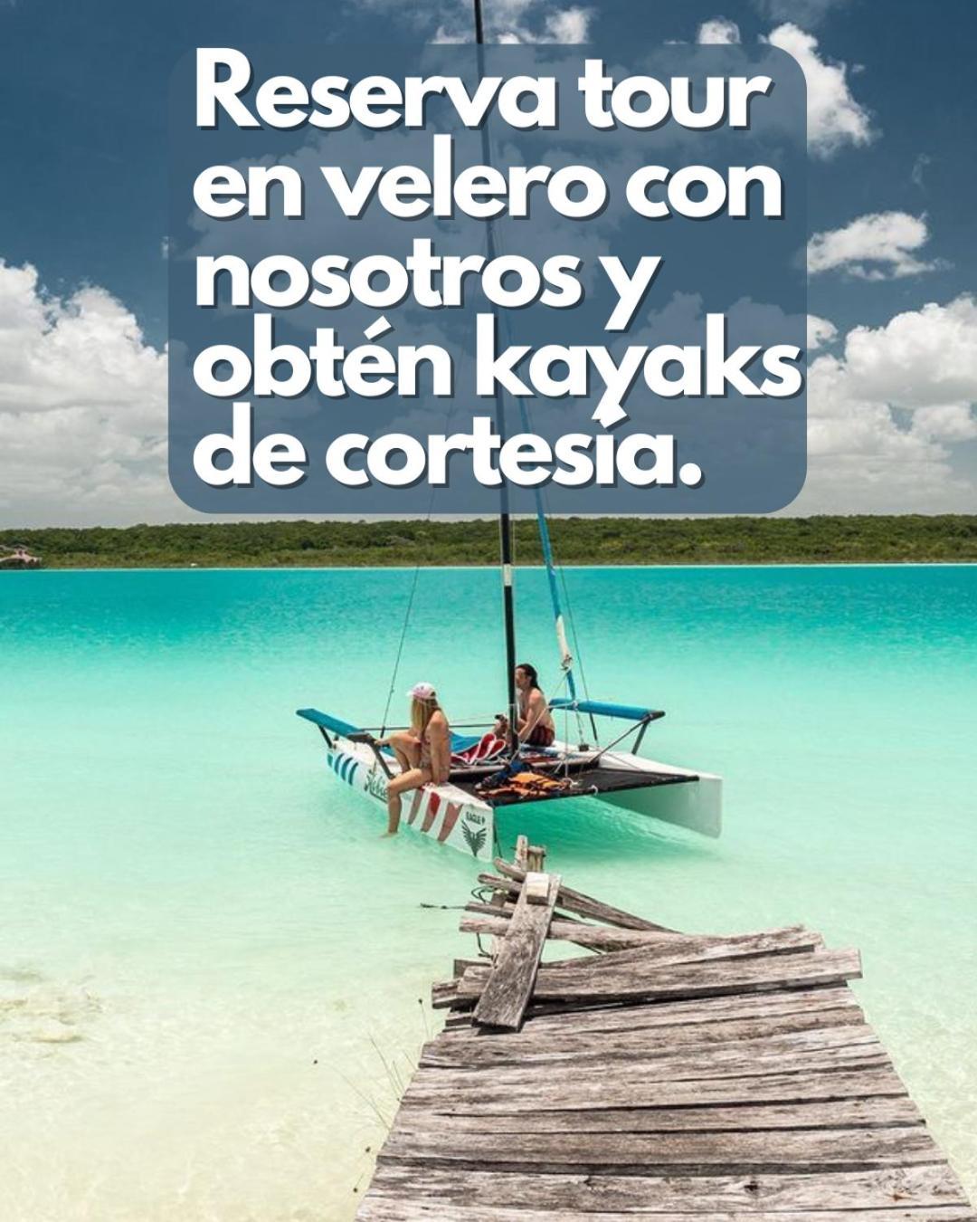 Tortuga Bacalar Bed & Breakfast Exterior photo
